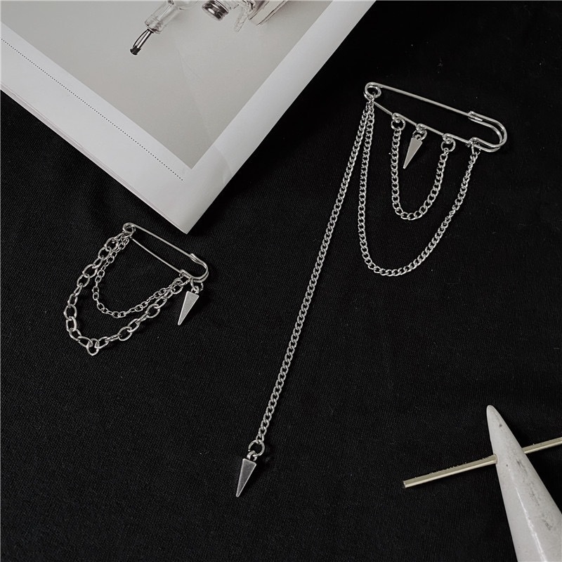 Men'S Accessories Instagram - 男性と女性向けのピンジュエリー、新しいチェーン装飾、インスタグラムスタイルの衣類、ブローチ、スーツアクセサリー、バックルピンC0