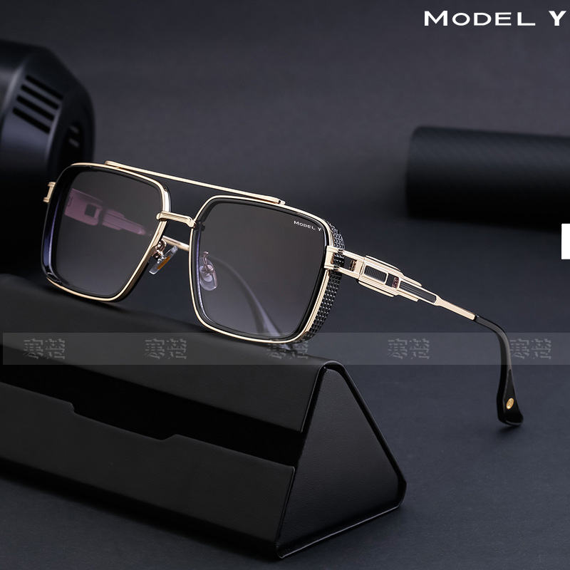 Men'S Accessories Glasses - テスラモデル Y 車用高男性アンチグレアドライバーゴーグル偏光サングラス自動車インテリアアクセサリー