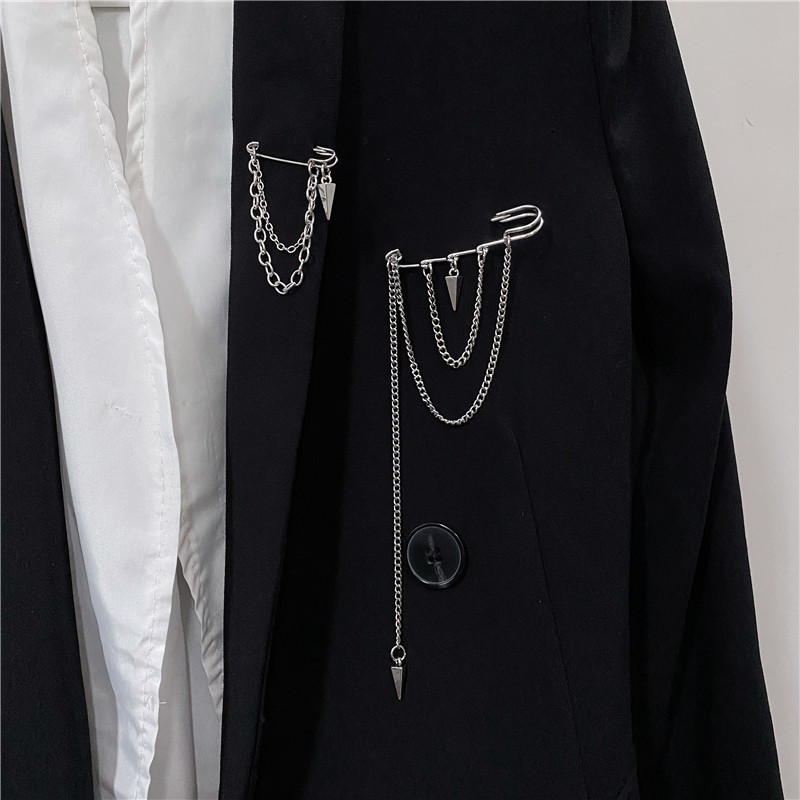 男性と女性向けのピンジュエリー、新しいチェーン装飾、インスタ - Men'S Accessories Instagram のレビューと価格