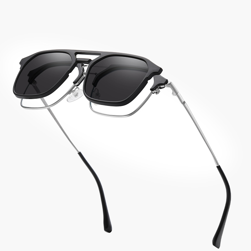 クリップオン偏光サングラス男性ファッションサングラス女性高級 - Men'S Accessories Glasses のレビューと価格