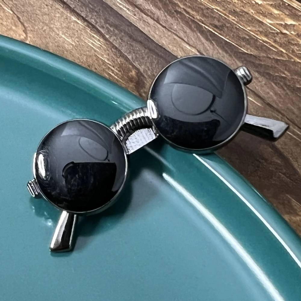 韓国メタル眼鏡フレームパイプポケットミニマリストスタイルネク - Men'S Minimalist Accessories のレビューと価格