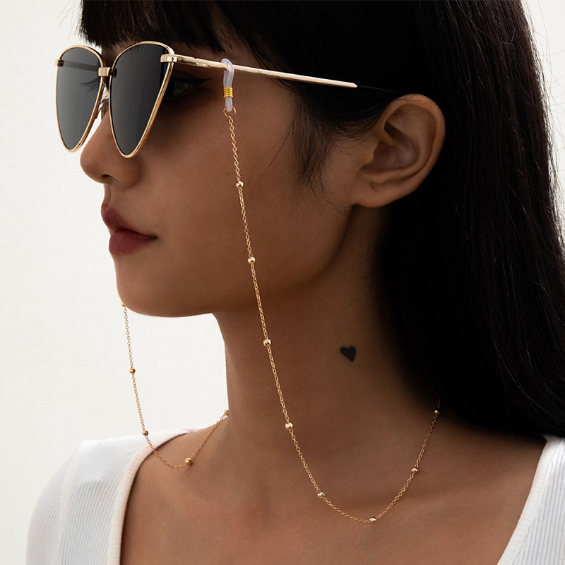 マスクサングラスチェーン女性男性用黒 Ziai シルバーカラ - Men'S Accessories Glasses のレビューと価格