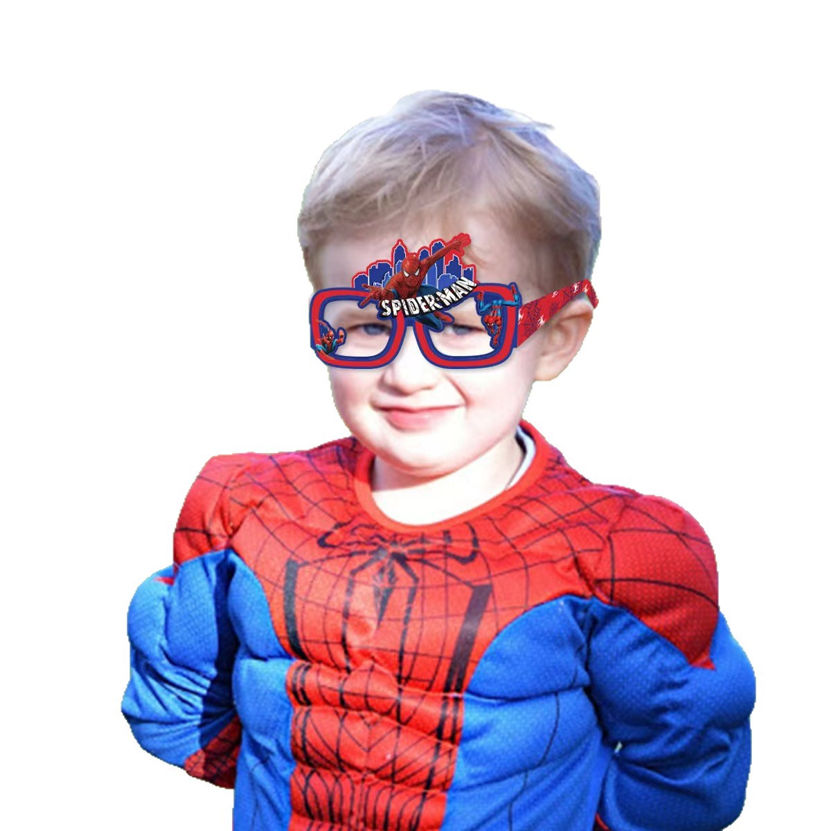 8 個スパイダーマン紙エコフレンドリーメガネコスプレスーパー - Men'S Accessories Glasses のレビューと価格