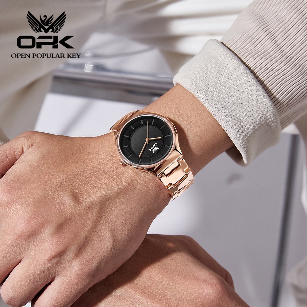 OPK 6078 男性女性オリジナルクォーツムーブメント腕時 - Men'S Minimalist Accessories のレビューと価格