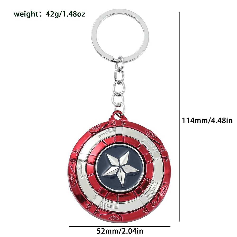 アベンジャーズ キャプテン・アメリカ シールドキーチェーン  - Men Accessories For Gift のレビューと価格