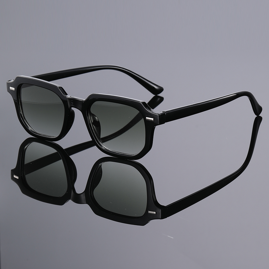 1 個メンズファッションメガネ新しいトレンディなスクエアフレ - Men'S Accessories Glasses のレビューと価格
