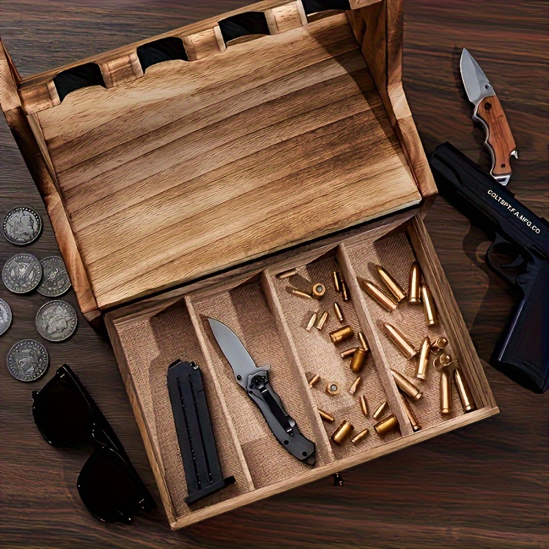 無垢材製ピストル収納スタンド（ガンセーフアクセサリー） –  - Men Accessories In Store のレビューと価格
