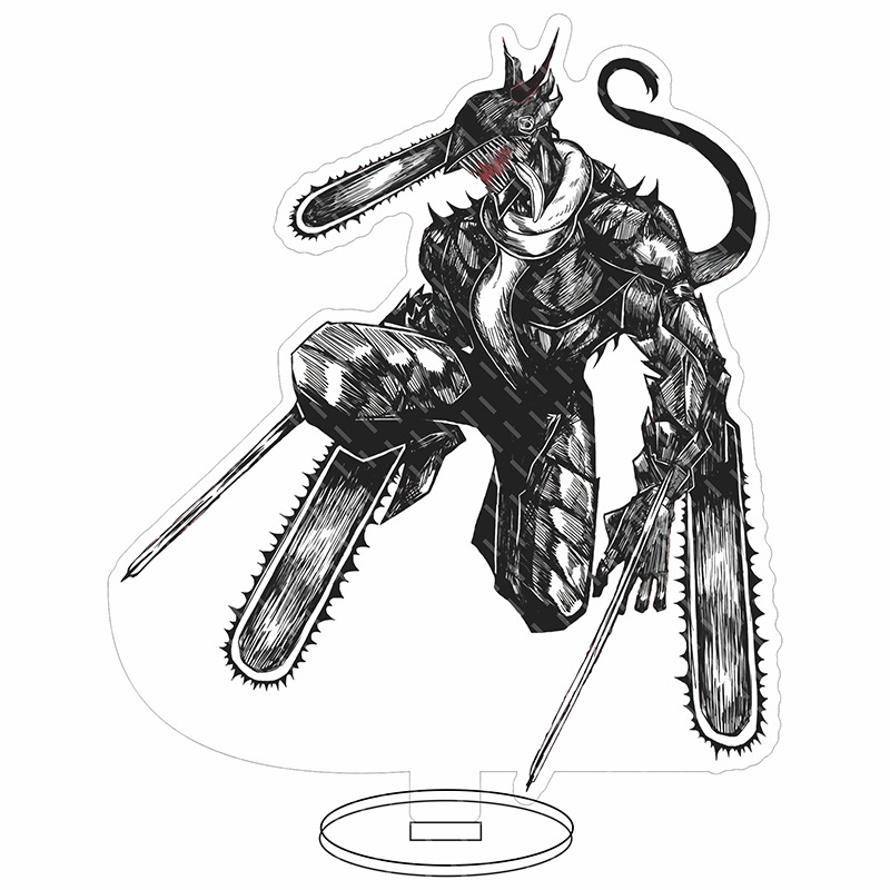 16 センチメートルアニメアクリルスタンドチェーンソーマンレ - Men Accessories For Gift のレビューと価格